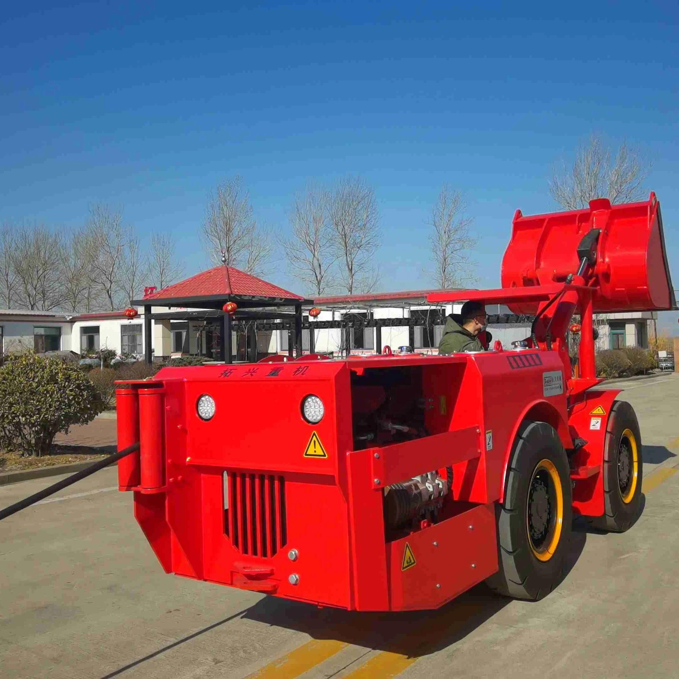 TC-100E Tuoxing 1CBM Underground Electric Scraper | Underground Loader | Underground Mining Equipment