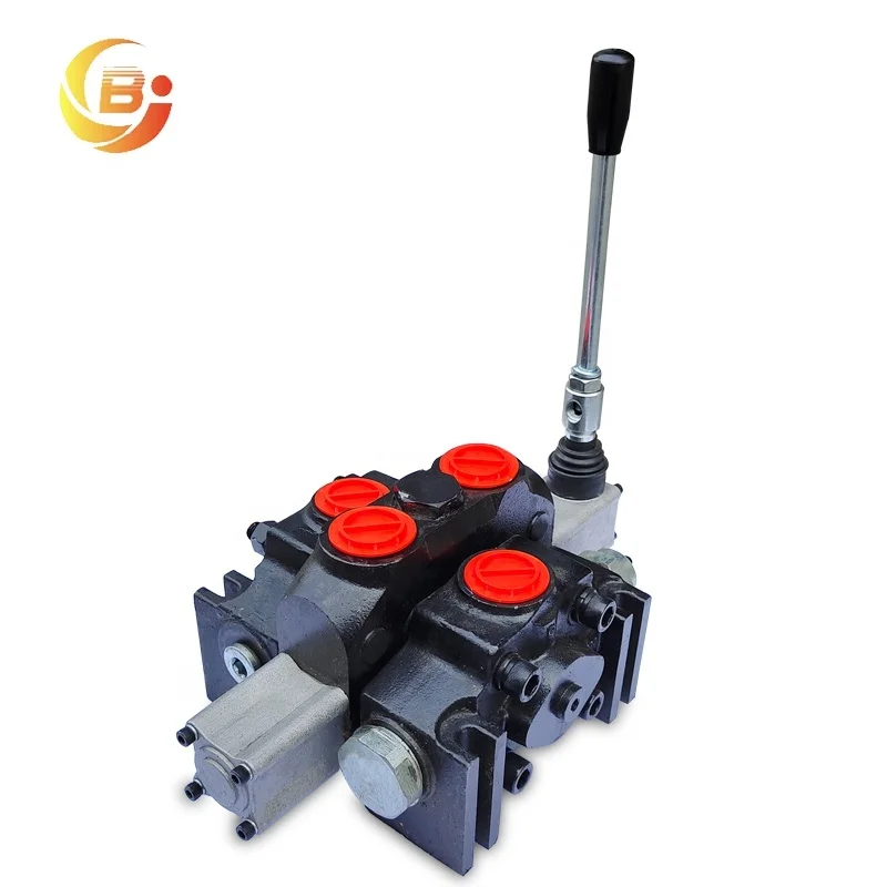 1 Spool Sectional Operated DCV100 Remote Joystick Manual Control Hydraulic Directional Valve for Front Loader
