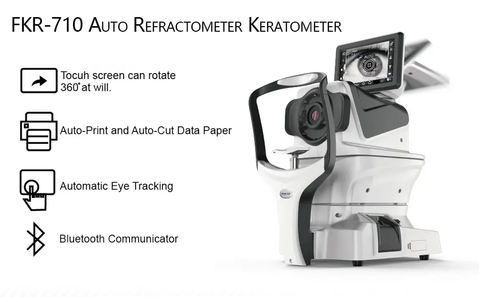 Optometry Equipment FRK-710 Vision Scanner Auto Refractometer with Keratometer FRK-710