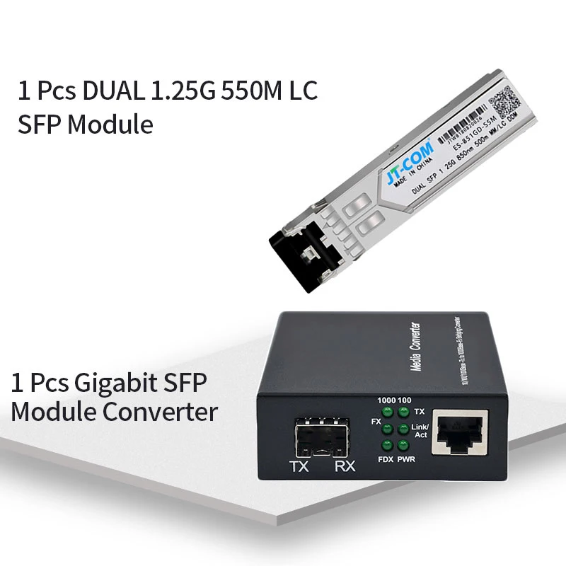 thumbnail image 2 of PACBTECH 10G Multi-Gigabit SFP Media Converter, 1G/2.5G/5G/10Gbps 2 of 9