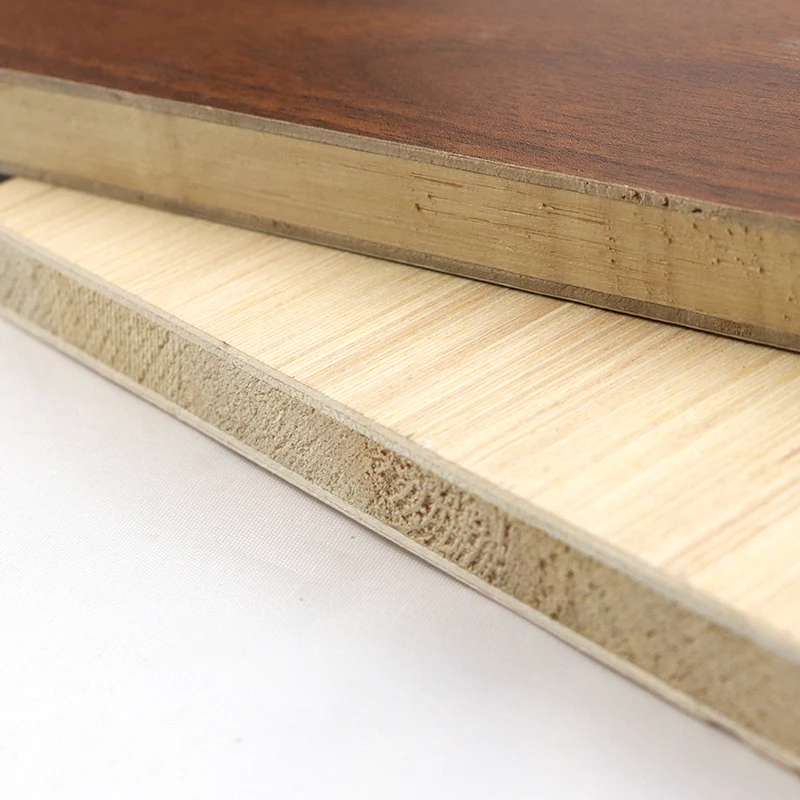 laminate wood grain finish melamine block board