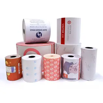 BPA Free Factory Good Price Printed Pos Cash Receipt Till Thermal Paper Roll 57mm 80mm