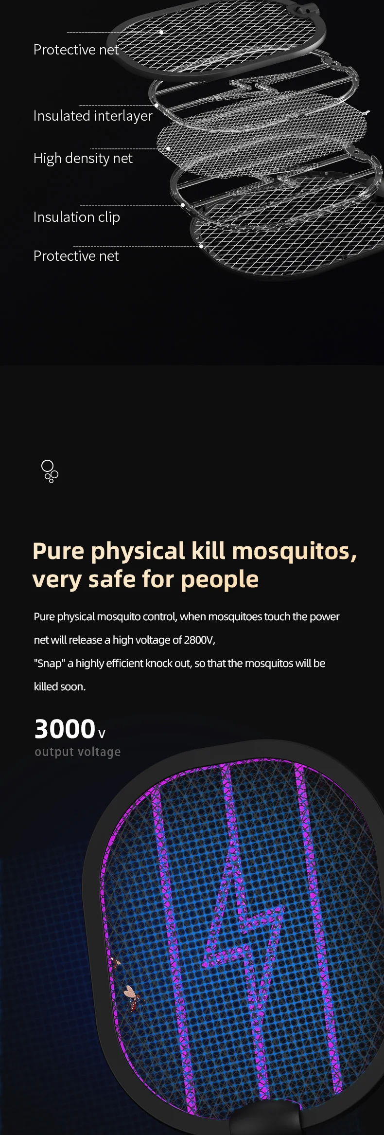 Charging Mosquito Bat