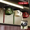 Invisible stickers in red, green and white