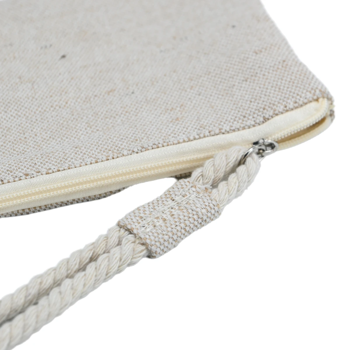 Hot Sale High-Rated Durable Multicolor Recycled Canvas Makeup Bag Zipper Closure Letter Pattern Promotional Wholesale Cosmetic factory