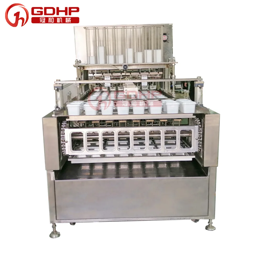 Automatic Yogurt Juice Mung Bean Paste Cream Oil Bottle Filling Sealing Machine for Eight-Treasure Porridge for Food Processing