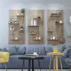 Gray wood grain (solid wood eco-board)