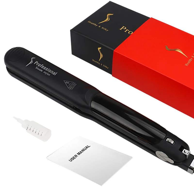 Steam Plancha Tourmaline Ceramic Styler Professional Tourmaline