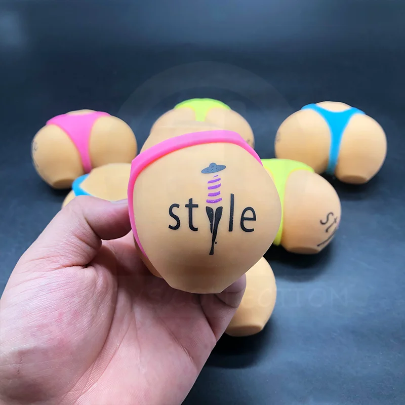 Забавные сжимаемые ягодицы мягкие нетоксичные новые игрушки для снятия стресса Антибактериальный мяч из ТПР гелевые игрушки-антибактериальные