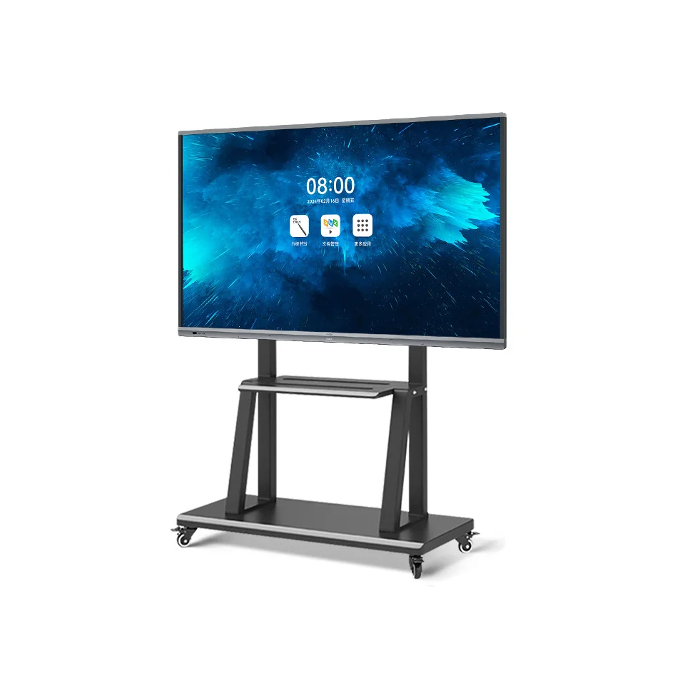 86-Zoll-Konferenz-Whiteboard mit digitalem Stand, Touch-Unterricht, All-in-One-Maschine, Training, Digital Signage und Display