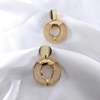 Small Hoop Earrings 18K Gold Plated Boucle Doreille Fashion Earings Hoops With Gemstone Beads Or Acrylic Thin Cz 14K 30Mm