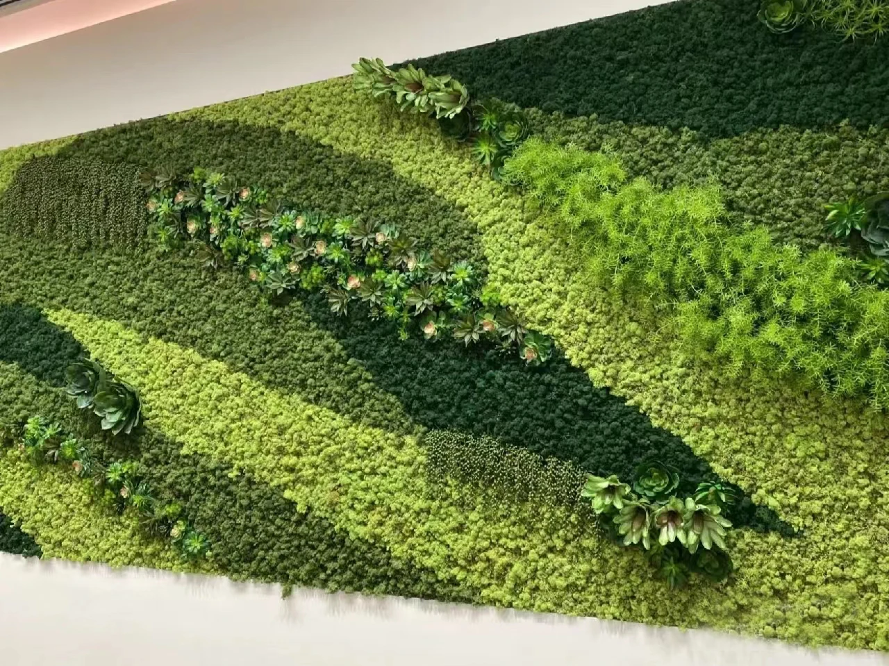 Ready Made Moss Wall Decor Moss Atr Frame Decorations Artificial Moss Grass Wall Free Size Buy