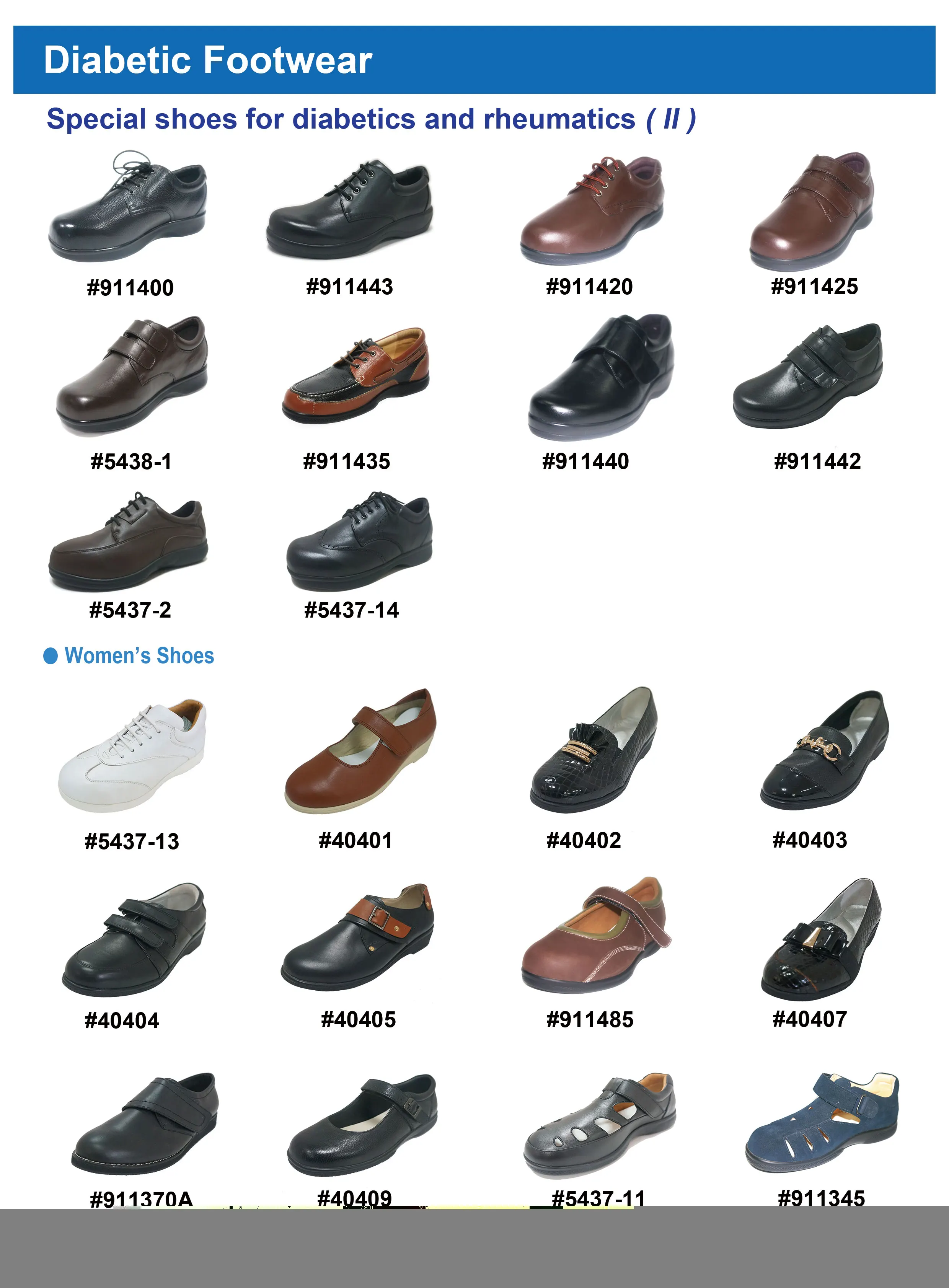 Shop Our Hot Sell Suede Men's Diabetic Shoes with CE Approved