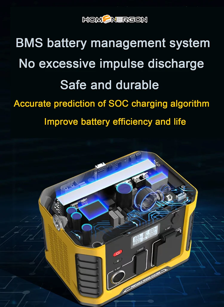 enerlution 、 hybess - متينة باستخدام محطة الطاقة المحمولة للبطارية المحمولة للبطارية المحمولة 18