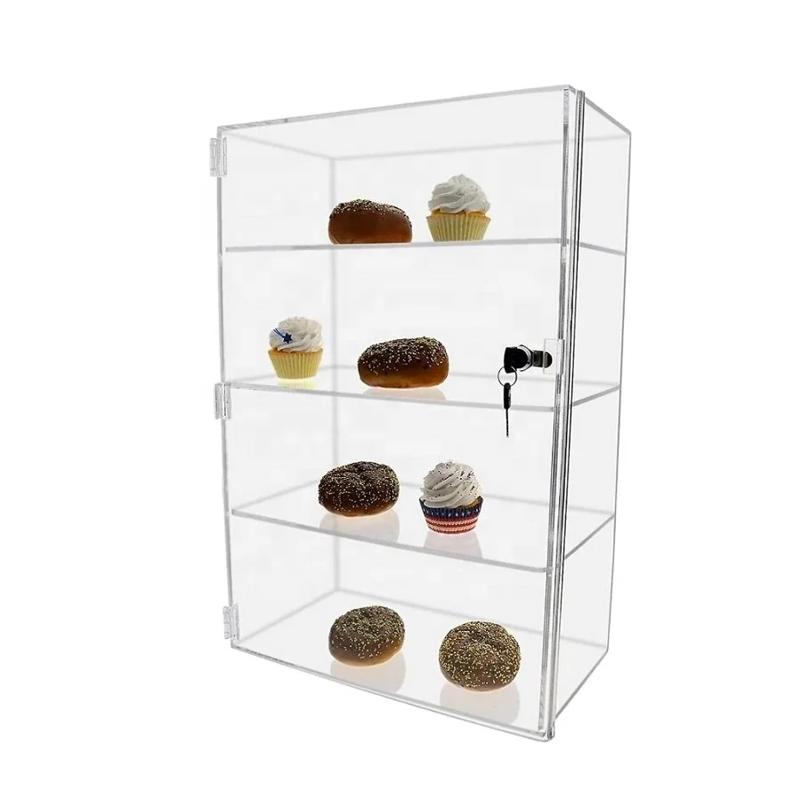 Modern Rotating Acrylic Knife Display Case With Lock Buy Rotating