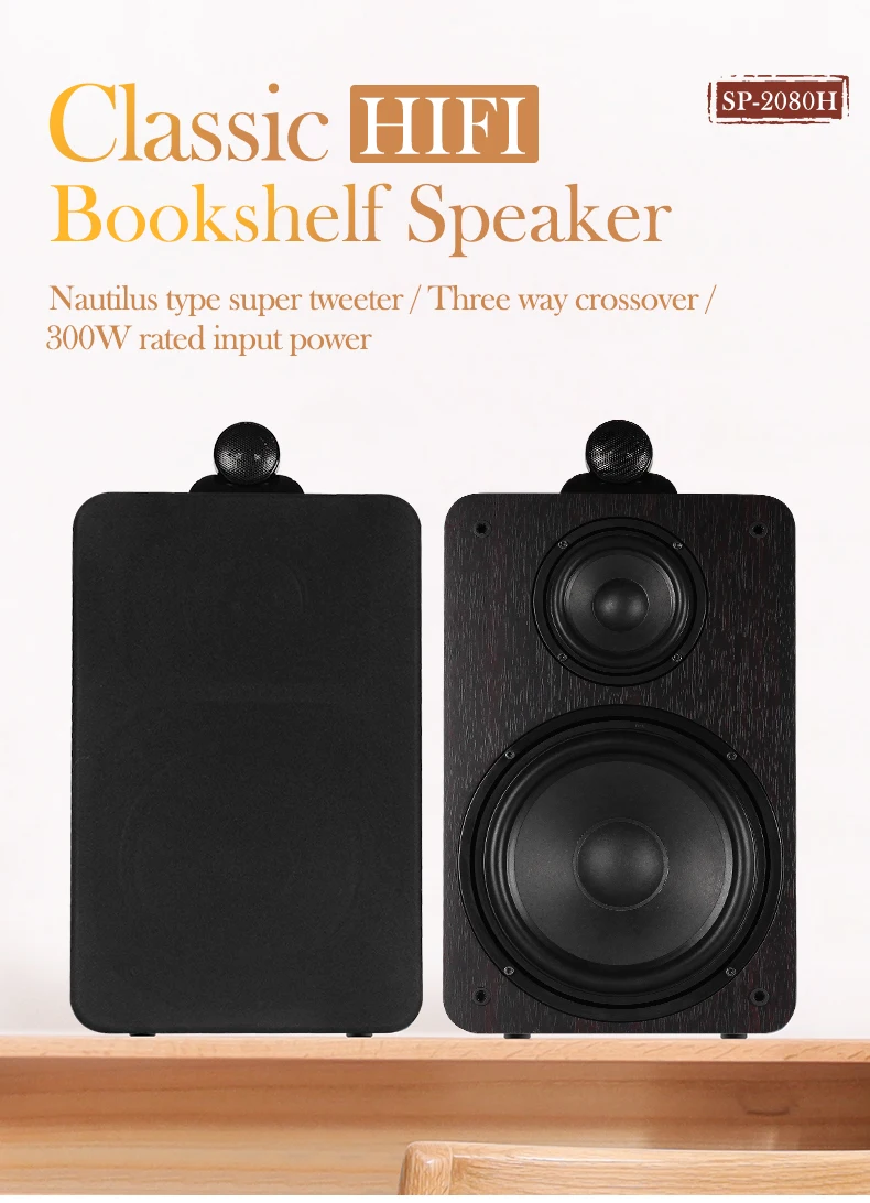 Newest Professional Passive 3-way Crossover HiFi Tweeter Home