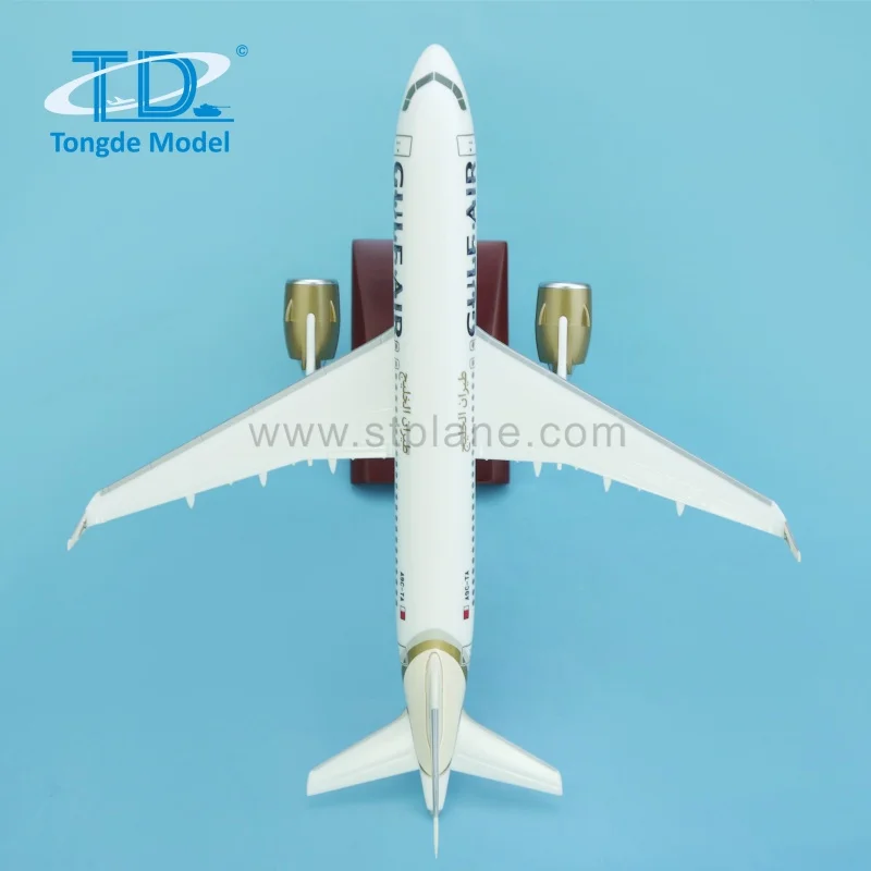 Gulf Air Airbus A320neo 1/150 Scale 25cm Resin Crafted Simulation