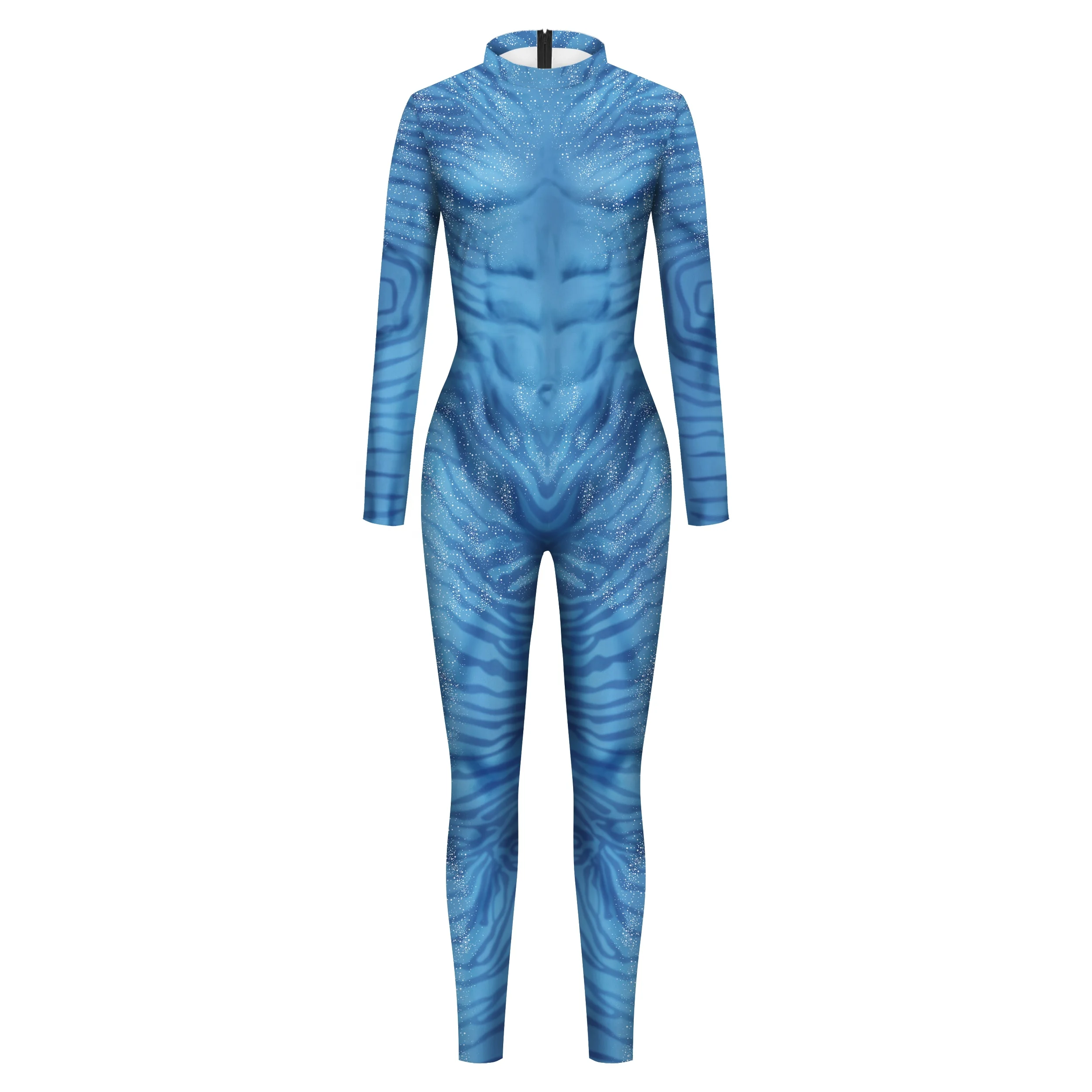 Hot All Blue Avatar Suits for Female Party Cosplay Catsuit Stage  Performance Jumpsuit TV&Movie Animal Avatar Costume| Alibaba.com