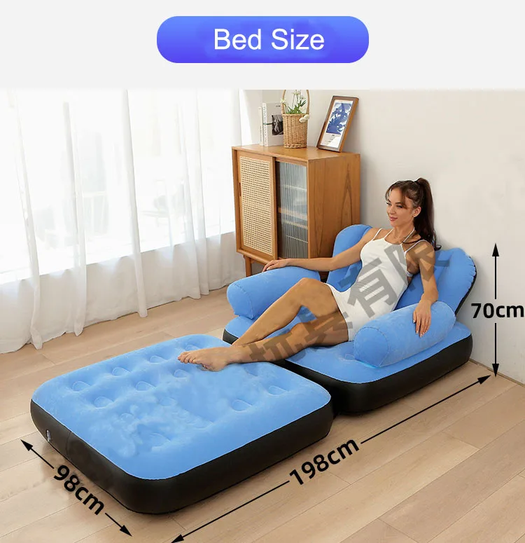 2 In 1 Inflatable Sofa Bed Folding Sofa Buy Inflatable Sofa Bed