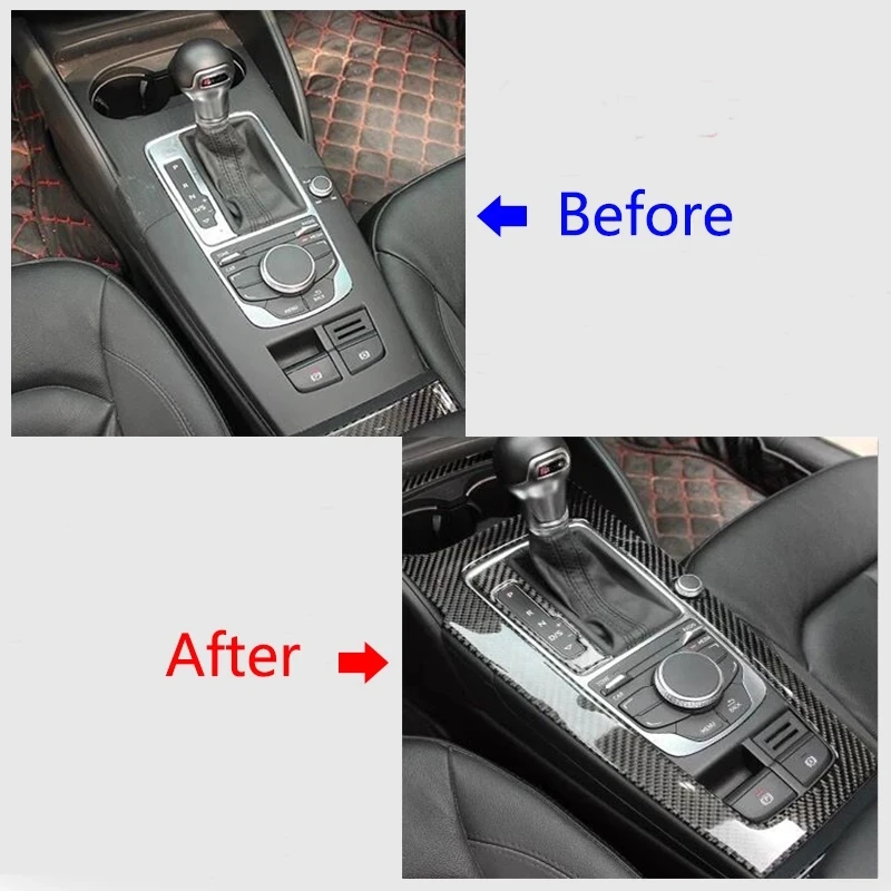 Garniture Fibre De Carbone Pour écran GPS Audi A3 8V (2012-2019) – Protection Et Style - 10