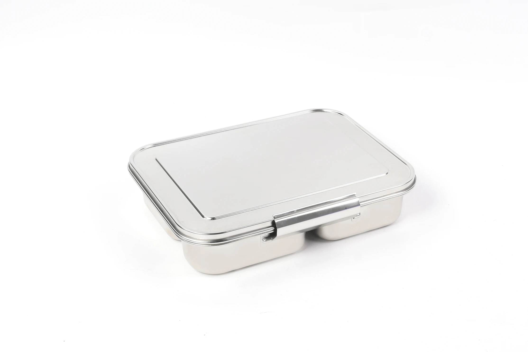 2024 Aohea 304 stainless steel lock and lock lunch box small metal boxes with lock metal lunch box with 3 compartment supplier