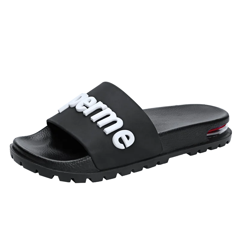 Высококачественные резиновые тапочки на воздушной подушке для улицы и дома для мужчин