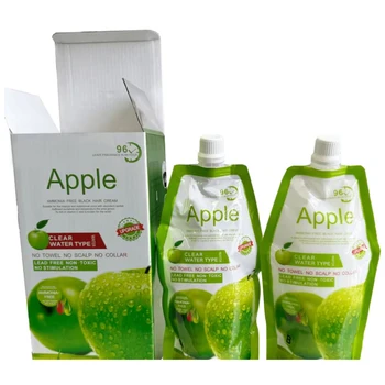 Apple Juice Natural Black Hair Color Dye Shampoo High Quality OEM ODM Grey Hair Product Factory Direct High Quality Low Price