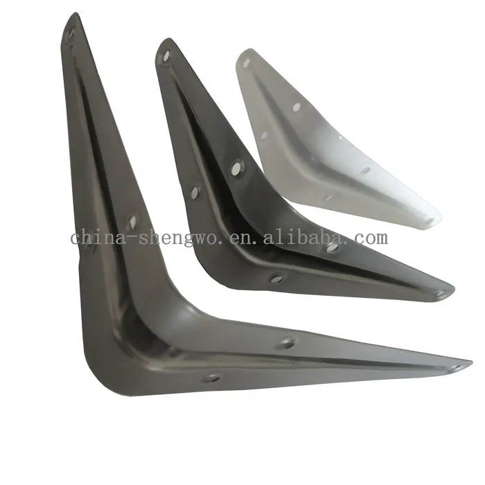 Many Colors Iron Triangle Shelf Support  Bracket for Bed Use