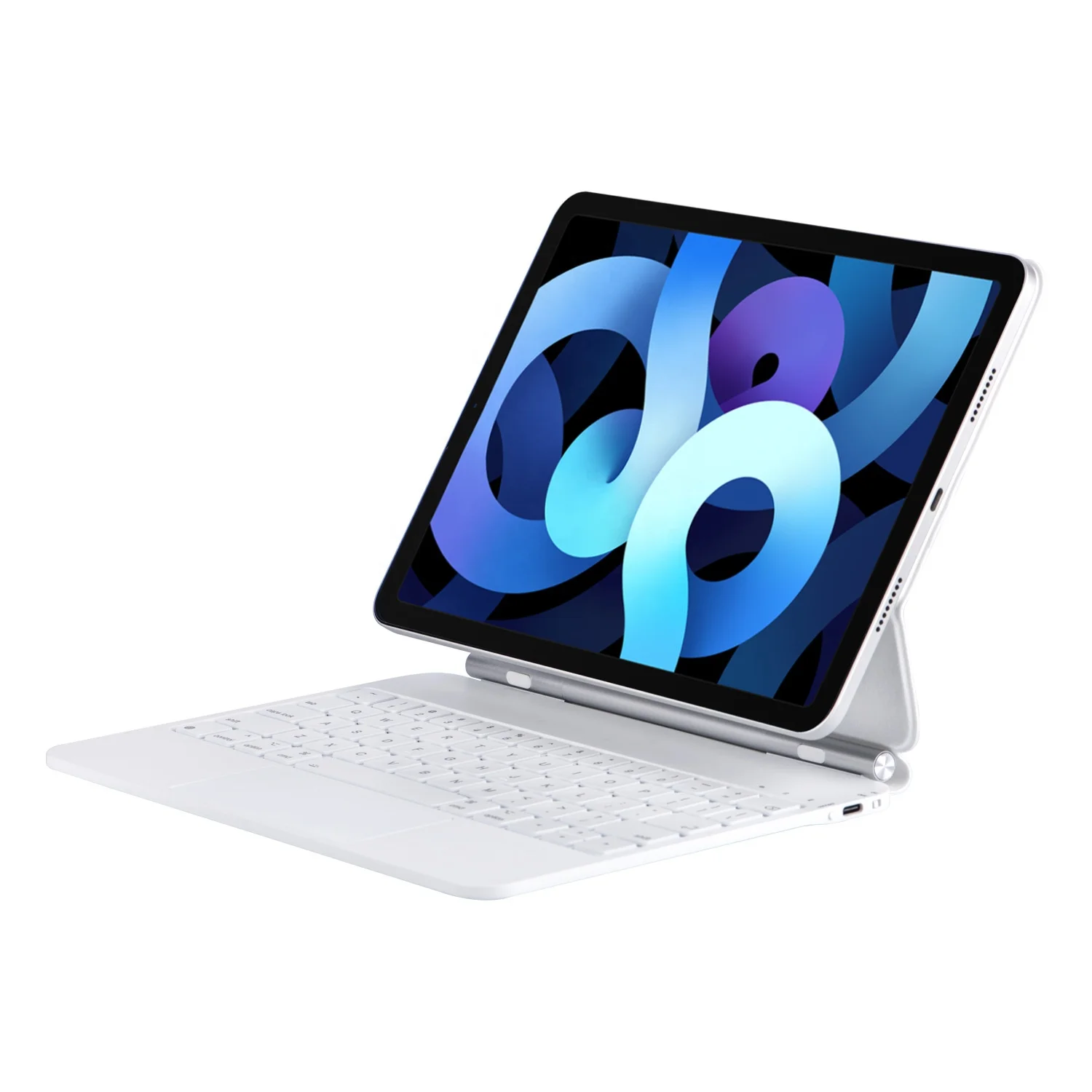 iPad Air4スカイブルー本体 + Magic Keyboard付 Magic Display Magnetic Wireless Keyboard for Ipad Air 6