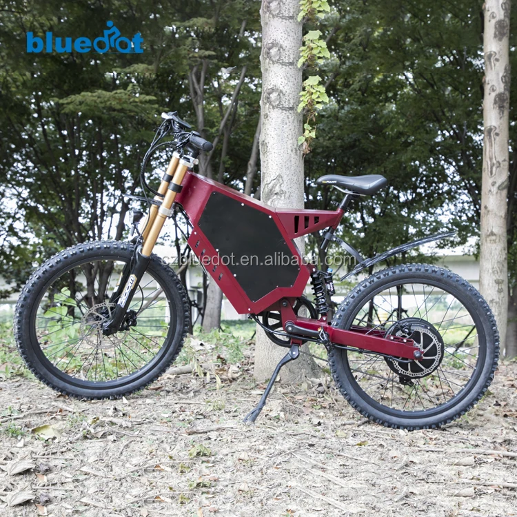 Nice Design Power Display LCD Display Electric Dirt  Bomber E Bike KKE DNM Adjustable Rear Shock Brake Disc 203m