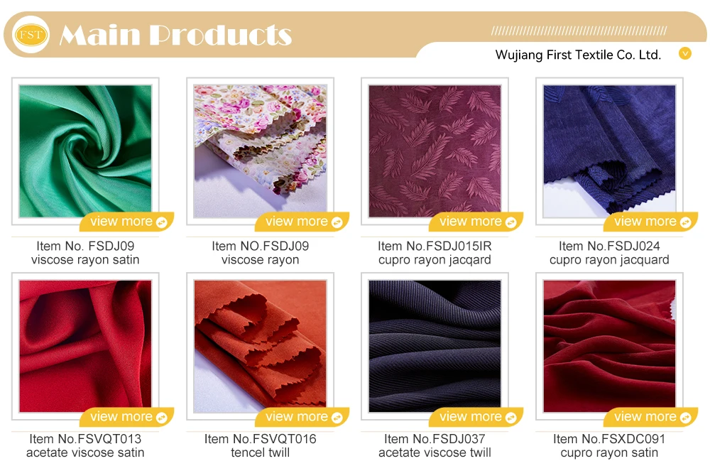 New Design Good Price Tearresistant Yarndyed Check Cupro Acetate