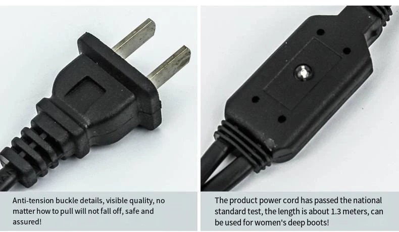 Electric Shoe Dryer Without Timer Retractable Boot Warmer Shoe Deodorizer for Boots Sanitizing and Deodorizing Portable Dryer