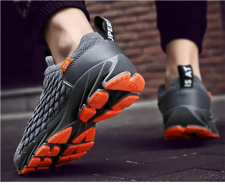 Factory Custom Footwear New Trend Mesh Men's Casual Shoes Sport Men ...