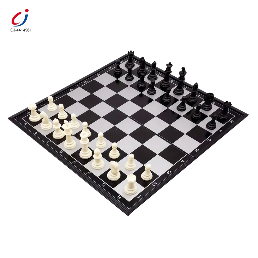 Juego De Ajedrez Magnético Portátil Con Efecto Imán – Tablero Con Ranuras Y Bolsa De Almacenaje, Ideal Para Viajes, Camping Y Familia