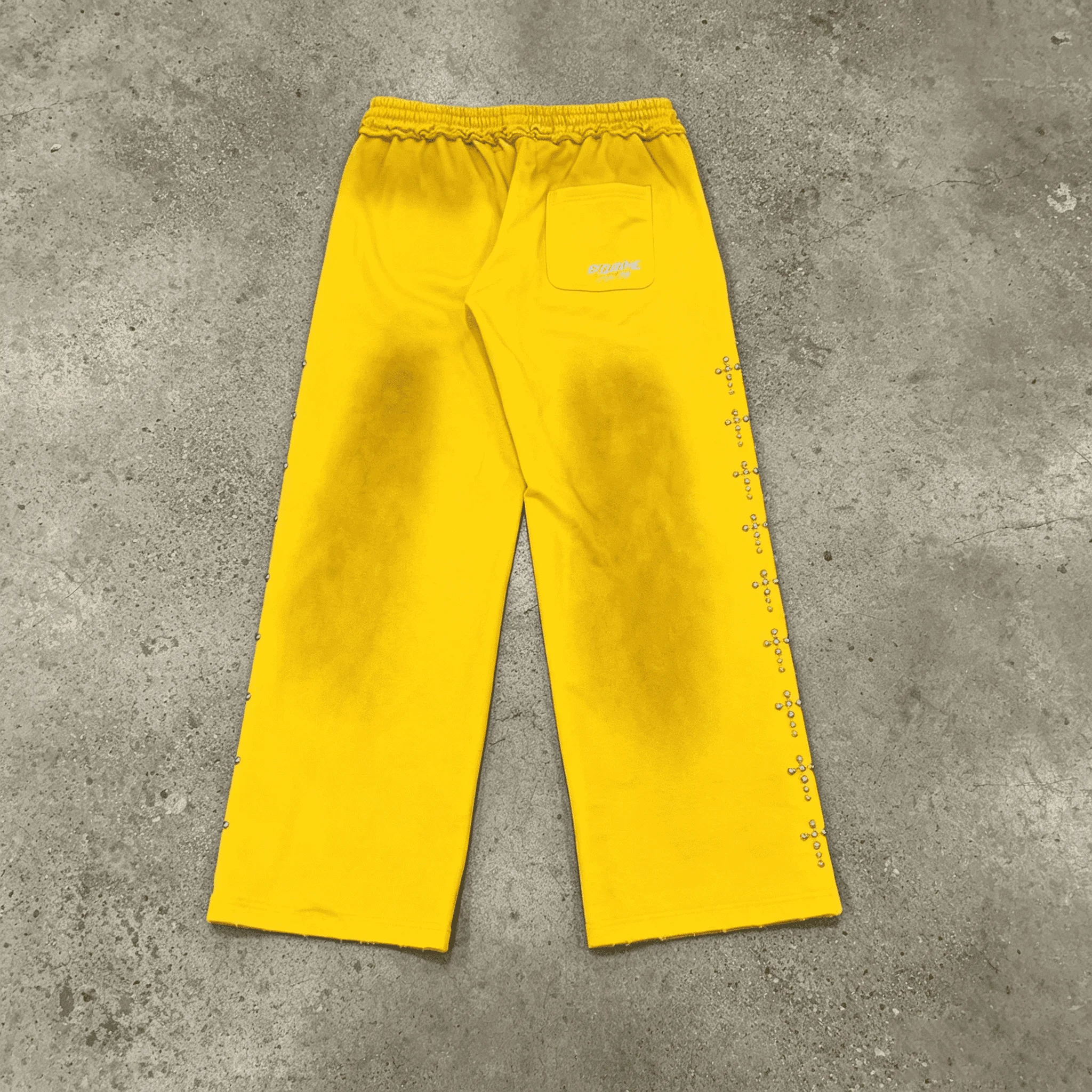 Custom Printed Sportswear Set 100% Cotton Fleece Hooded Sweatpants Hoodie Eco-Friendly Anti-Bacterial Quick Dry Loose Fit gallery 2