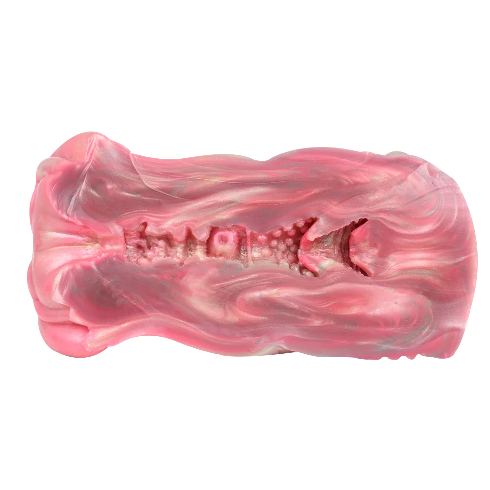 Realistic Male Monster Pocket Pussy Masturbator 3D Vagina Manual  Masturbator Cup Pocket Pussy Liquid Silicone Sex Toy for Men