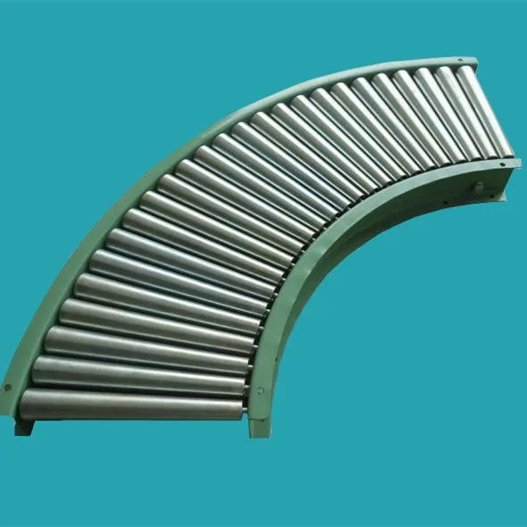 90 Degree Curve Roller Table Conveyor