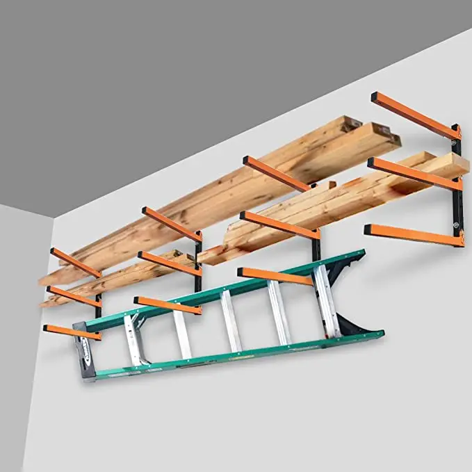 Wand Halterung Holz Organizer Holz Lagerung Metall Regal Mit 3 Ebenen