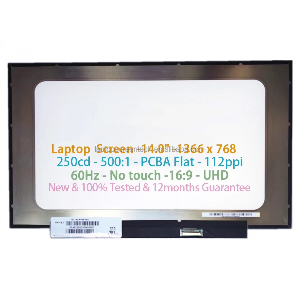 Laptop Lcd Module Led Screen 11.6' 17.3' 15.6' 14.0' 13.3' 16.0' Lcd 2k