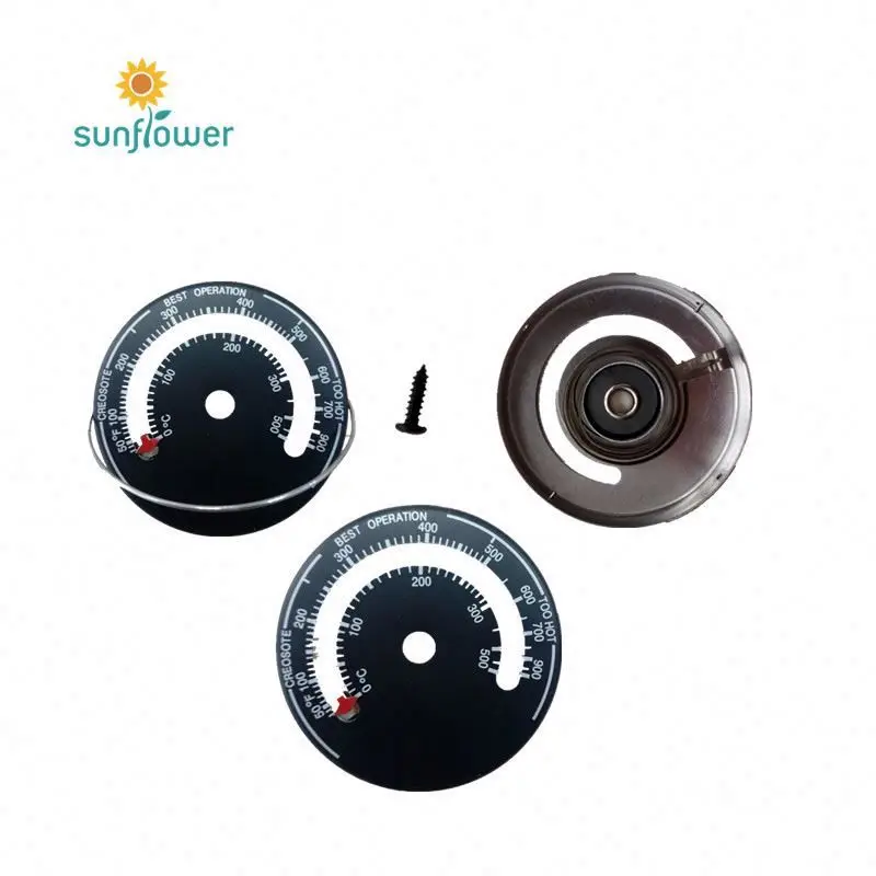 wood stove thermometer pipe  Chongqing Sunflower Instrument Co.,Ltd