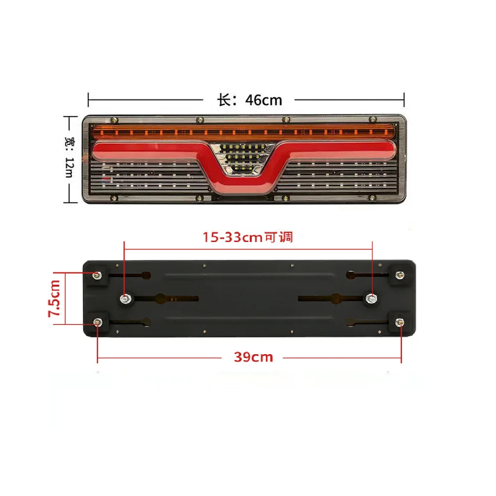 24v Led Truck Pickup Truck Led Tail Lights Led Lights For Trucks 4