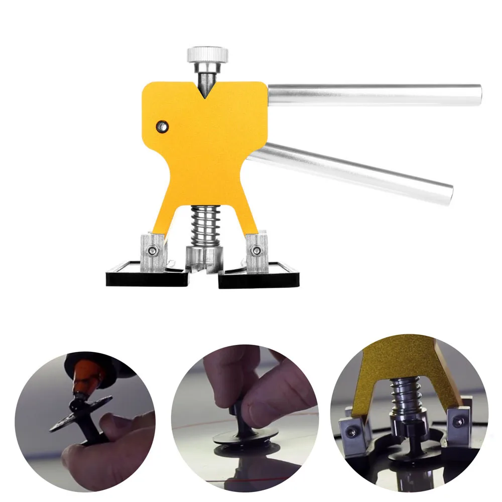 Комплект для поднятия вмятин с европейской вилкой инструменты ремонта на кузове автомобиля