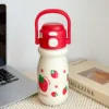 Strawberry handle cup