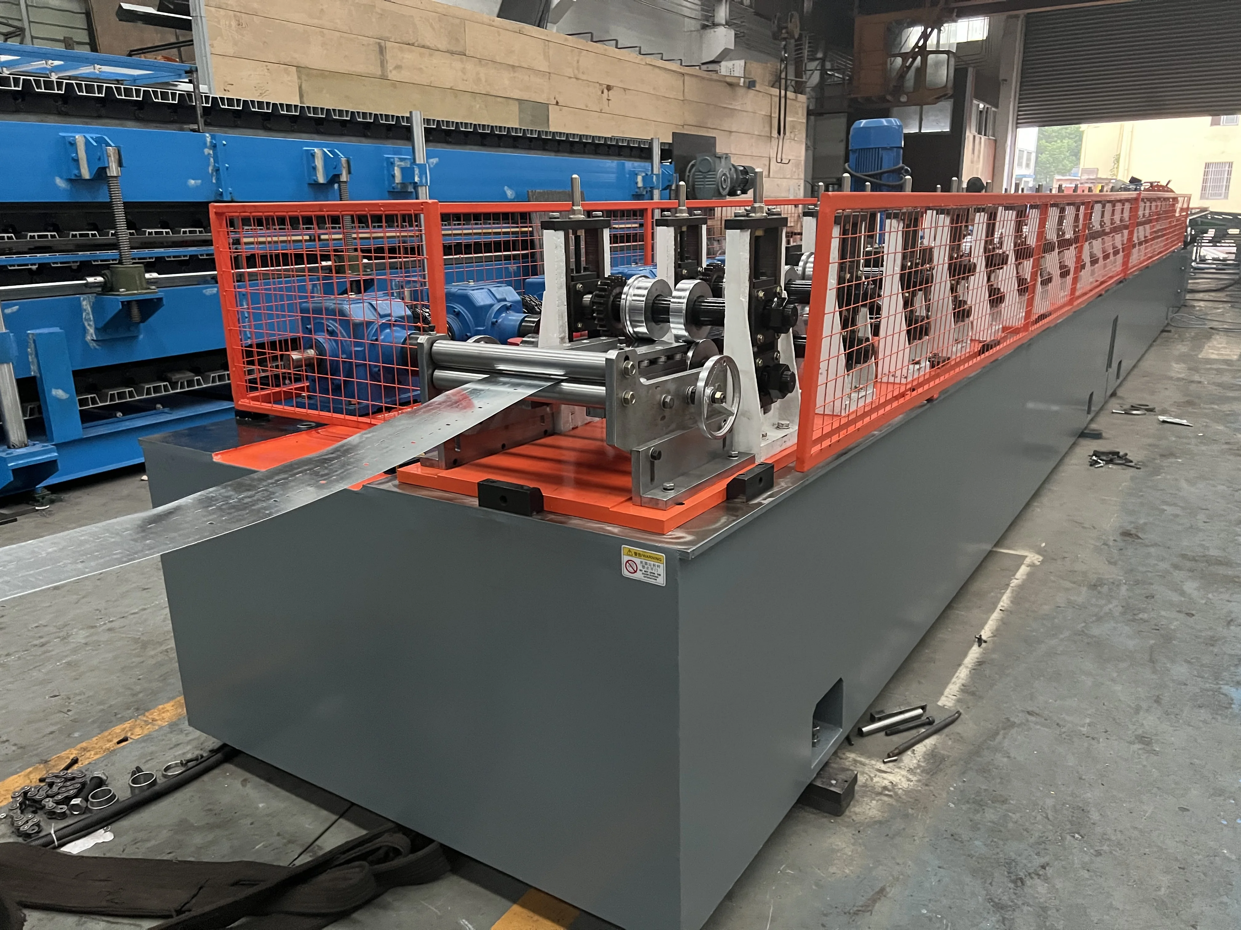 Octagonal Pipe Full Automatic Roll Forming Machine Water Cooling 40mm 50mm 60mm