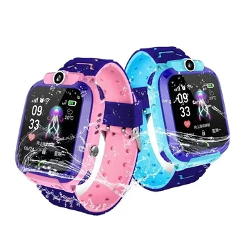 4G SIM Card Anti-lost Kids Smartwatch Boys and Girls Smart Watch Waterproof Positioning GPS Tracker Clock Phone Call for Kids