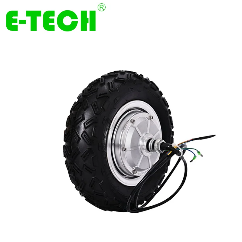 ETECH 10 дюймов 24V 36V 48v 250W 500W 800w без зубчатой передачи скутер электрический мотор для центрального движения наборы