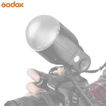 Godox AK-R11 Flash Diffuser Accessories Compatible Godox V1 AD200 Pro Round Flash Head Softball Plastic Light Accessory detail image