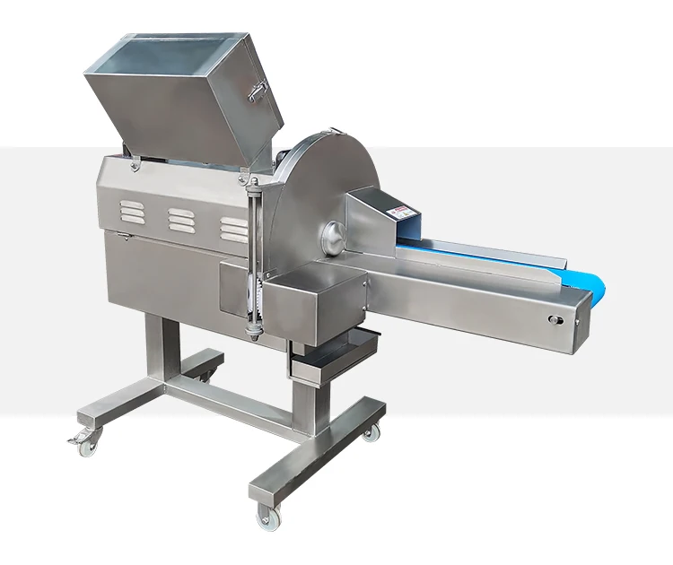 Cooked Meat Slicing Machine Electric Biltong Cutter Meat Cutting Slicer Automatic Ham Slicing Machine