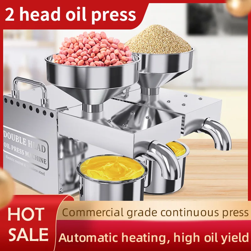 Peanut Sacha Inchi Oil Extraction Maker Machine /Sesame Seeds Oil Press Machine /Oil Pressing Machine for Commercial Home Use