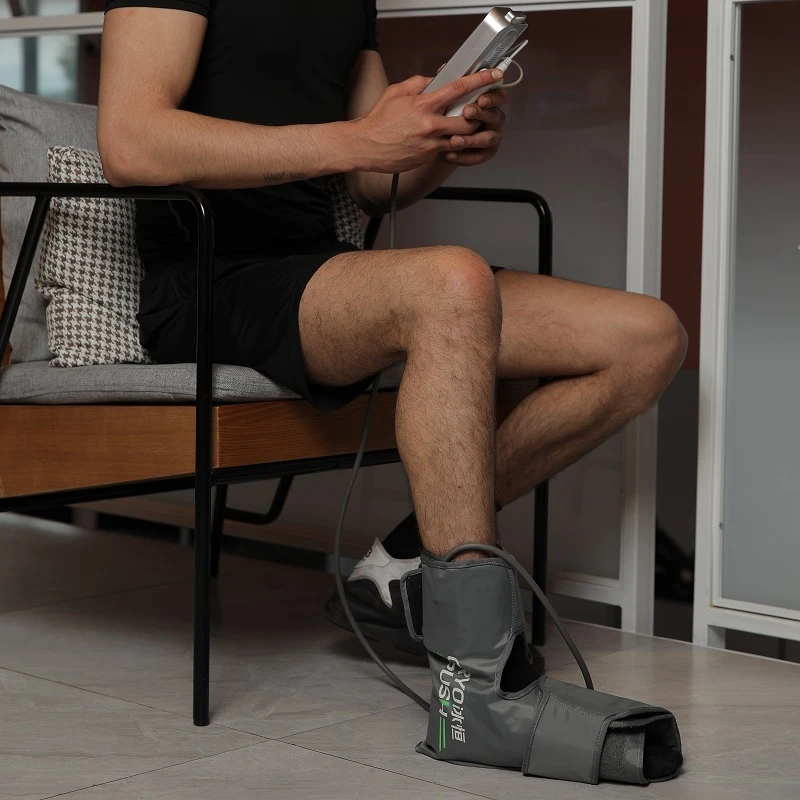 CRYOPUSH New Portable Ice Pack Ankle Boot Rehabilitation Cold Therapy Cryo Compression Wrap Recovery System